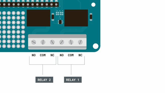 High power pins.
